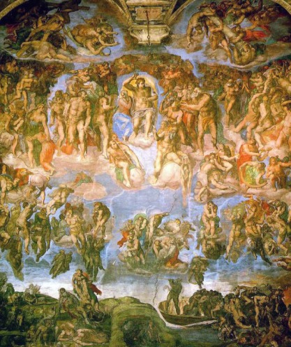 Michelangelo_-_Fresco_of_the_Last_Judgement